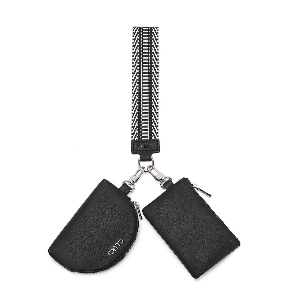 9606 Shoulder Bag Bundle with Dual Pouch Wristlet Wallet